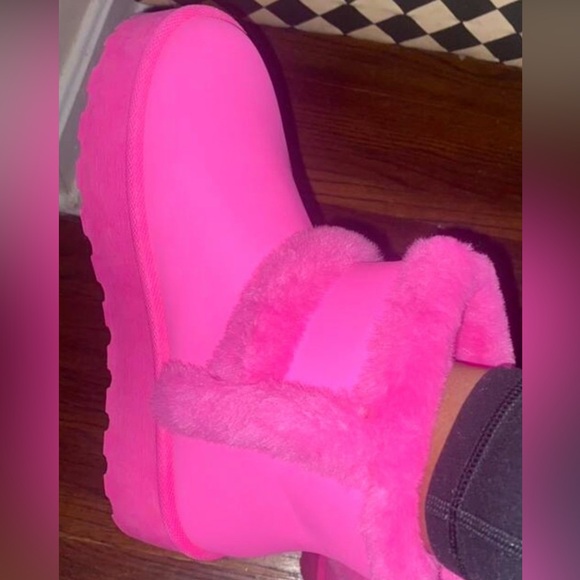 🩷Women’s Barbie Pink Boots Size 10 - Picture 5 of 7